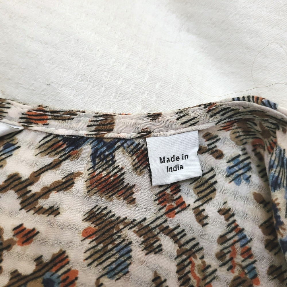 Veronica Beard Dolci Floral Cottage Country Prairie Cowgirl Flutter Midi Dress 2 - Picture 8 of 13